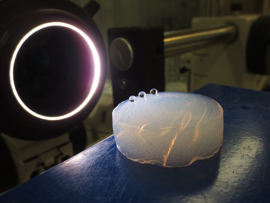 Material nanoestructurado - Aerogel hidrofóbico